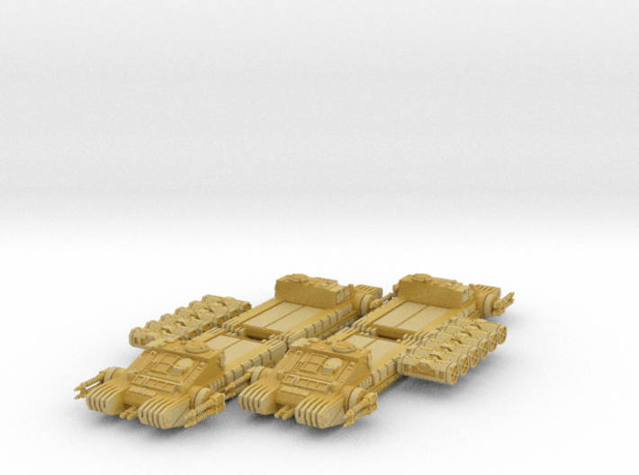 1/270 TX-225 GAVw 'Occupier' Tanks & Cargo (4) 3d printed 