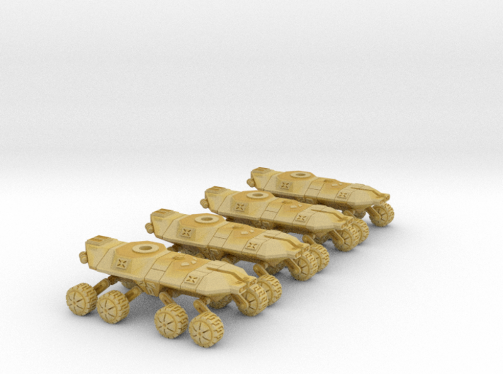 6mm Heavy Tank Chassis (4) 3d printed 