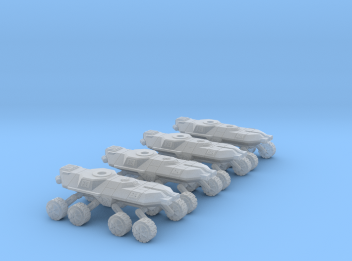 6mm Heavy Tank Chassis (4) 3d printed