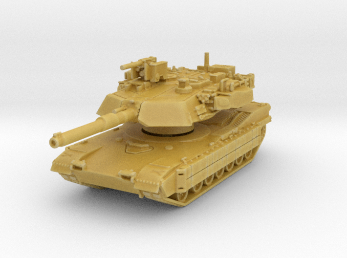 M1A2C Abrams 1/120 3d printed