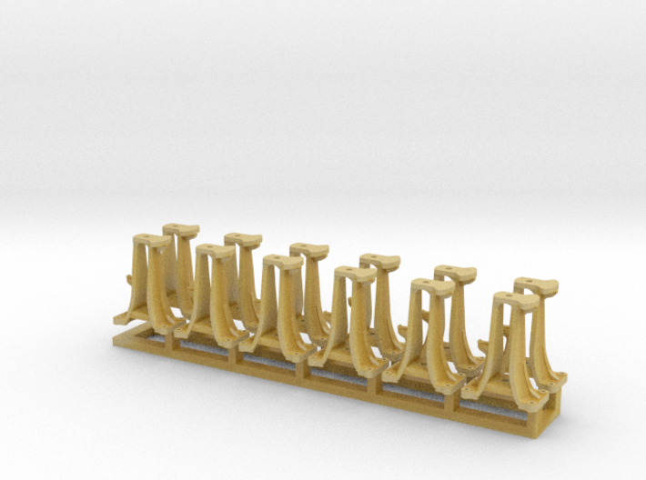 N Scale CPR switchstand set  3d printed 