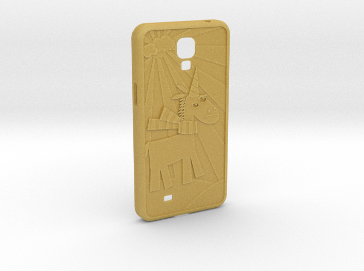 Unicorn Phone Case for Galaxy S4 3d printed