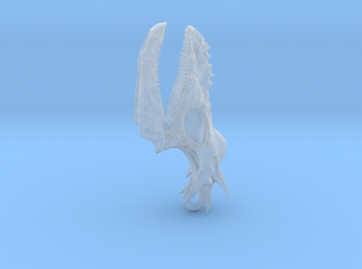 Stygimoloch Dinosaur Skull Pendant 3d printed