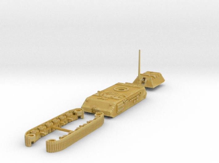1:200 Maus II with KruppTurret 3d printed 