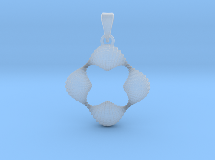 0063 Antisymmetric Torus Pendant (p=4.0) #004 3d printed