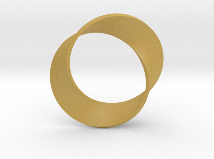 0155 Mobius strip (p=2, d=5cm) #003 3d printed