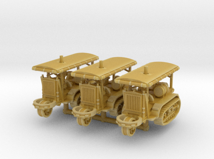 Holt 75 Tractor (x3) 1/200 3d printed