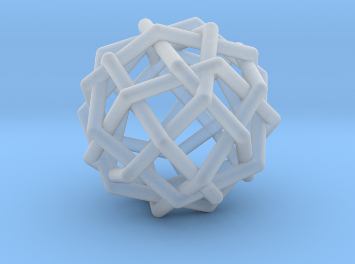 0454 Woven Rhombicuboctahedron (U10) 3d printed