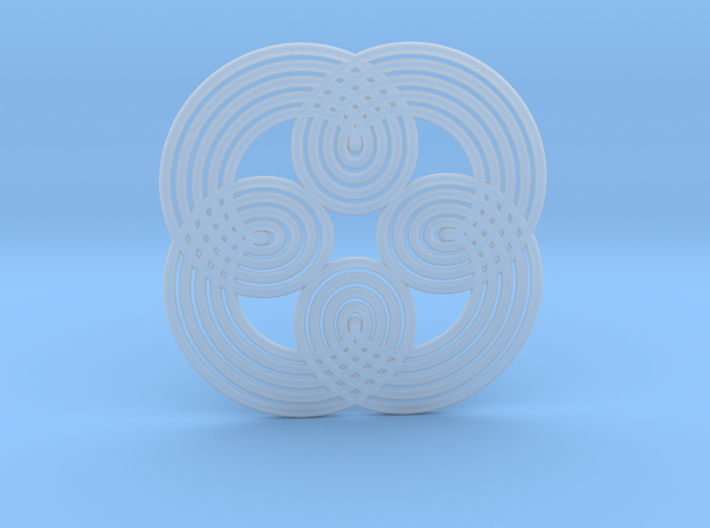 0544 Motion Of Points Around Circle (5cm) #021 3d printed