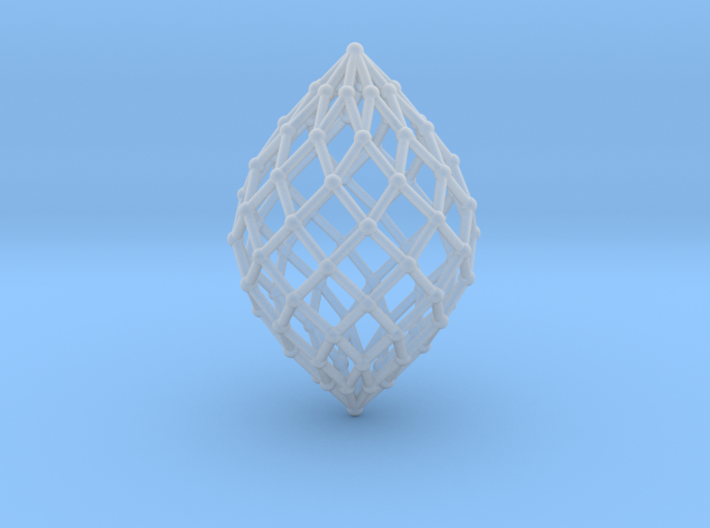 0579 Polar Zonohedron V&amp;E [10] #002 3d printed