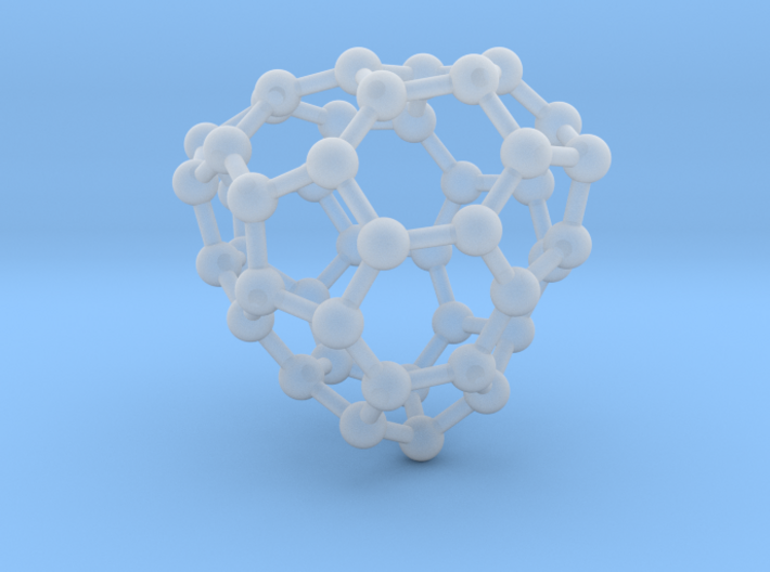 0659 Fullerene c44-31 c1 3d printed