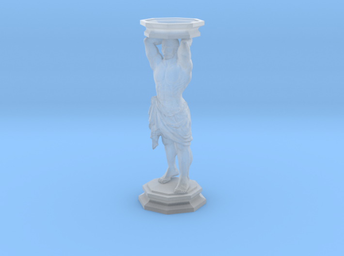 Column: Standing figure with base 3d printed