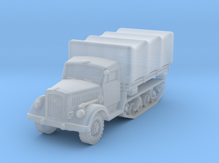 Opel Blitz Maultier (covered) 1/220 3d printed