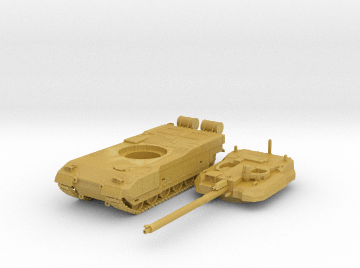 1/200 French Leclerc Main Battle Tank 3d printed 