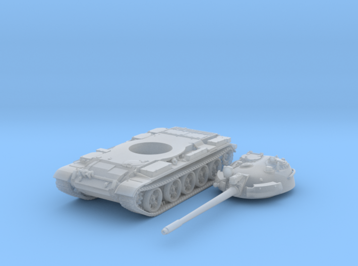1/144 Russian T-55M1 Main Battle Tank 3d printed