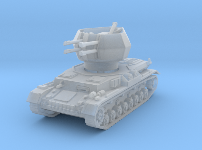 Flakpanzer IV Zerstorer 1/100 3d printed