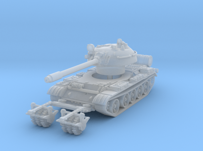 T-55 KMT-5 Mine Roller 1/160 3d printed