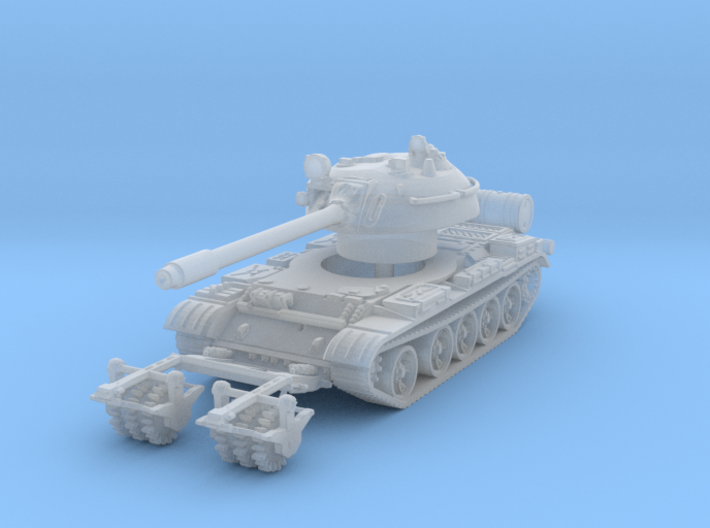 T-55 KMT-5 Mine Roller 1/220 3d printed