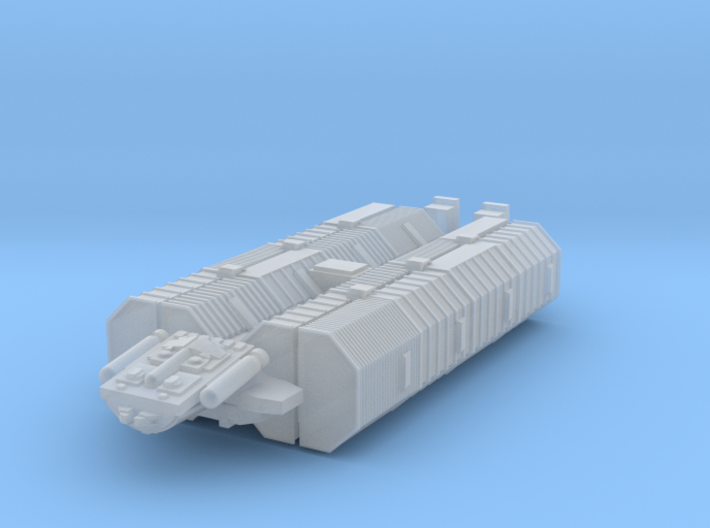 BSG Geminon Freighter Small 1.2&quot; long 3d printed