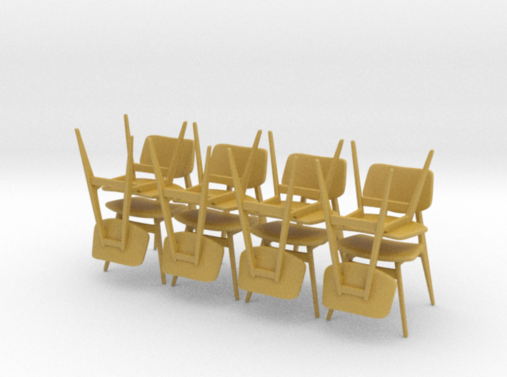 1:24 C 275 Chairs Set of 8 3d printed