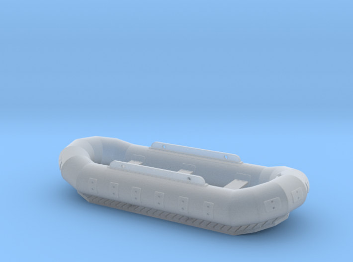 Dingy with long row locks 1 to 40 3d printed
