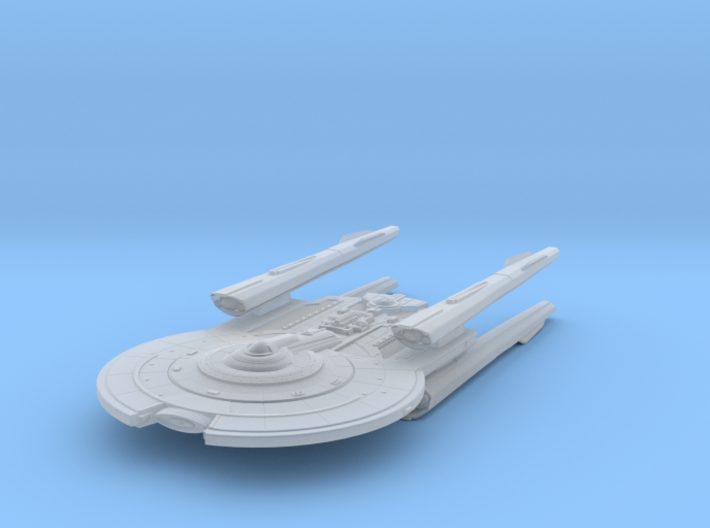 Federation YorkTown Class III HvyCruiser 3d printed