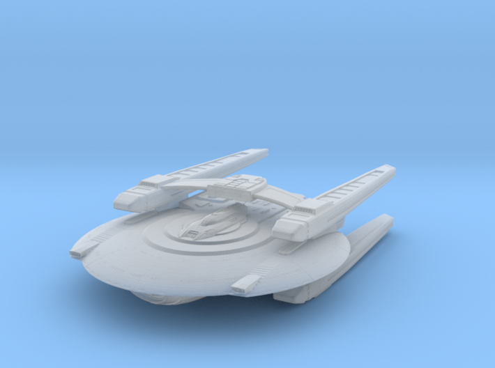 Federation KittyHawk Class VII refit BattleCruise 3d printed