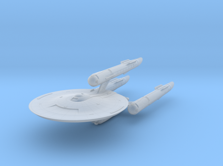 Discovery time line USS Dreadnought 5.5&quot; 3d printed