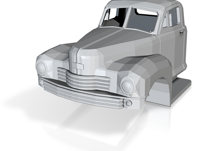 1949 Nash Truck 2 Ready For Shapeways 3d printed