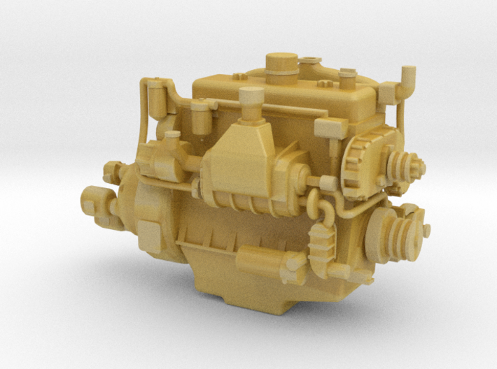 Heavy Machinery Engine, HO 3d printed