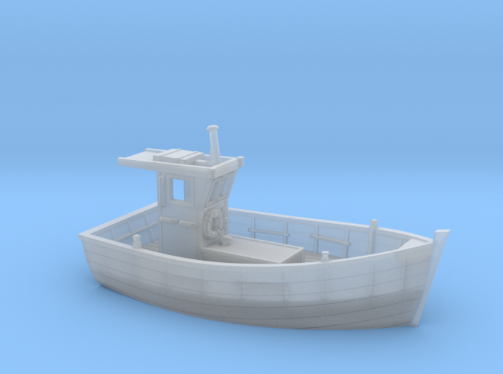 Nbat10 - Small fishing boat 3d printed 