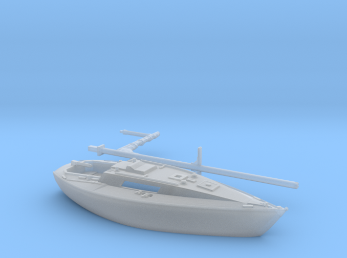 Nbat30 - Leisure sailboat 3d printed