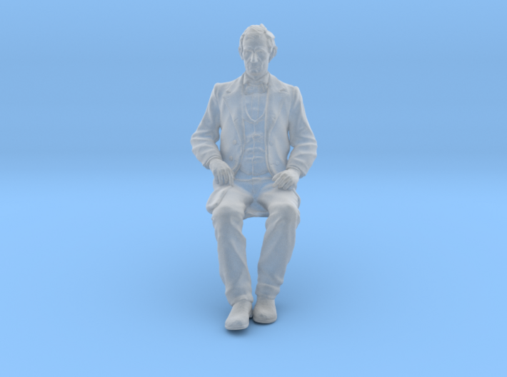 SE Young Abe Seated 3d printed