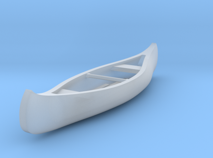 Canoe Accurate in HO Scale 3d printed