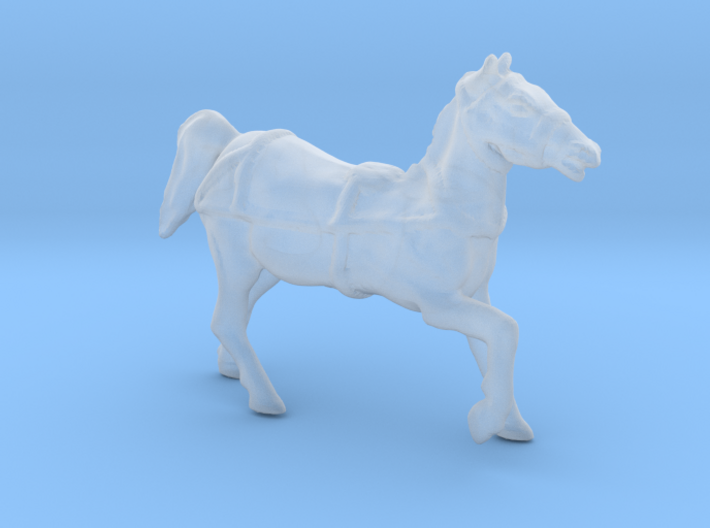 Horse with REINS O Scale 3d printed