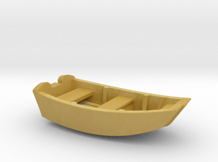 Dinghy Boat N Scale 3d printed 