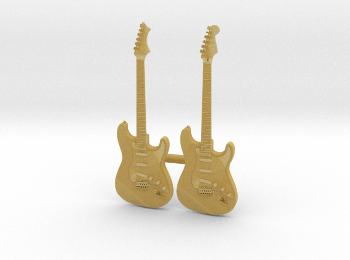 1/35 Stratocaster guitar 2x MSP35-078 3d printed 