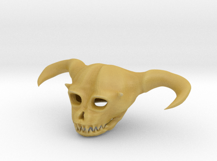 Demon Skull 3d printed