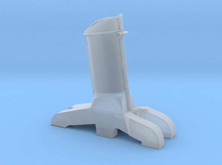 Sims Funnel Rescaled Shorter - as built 3d printed