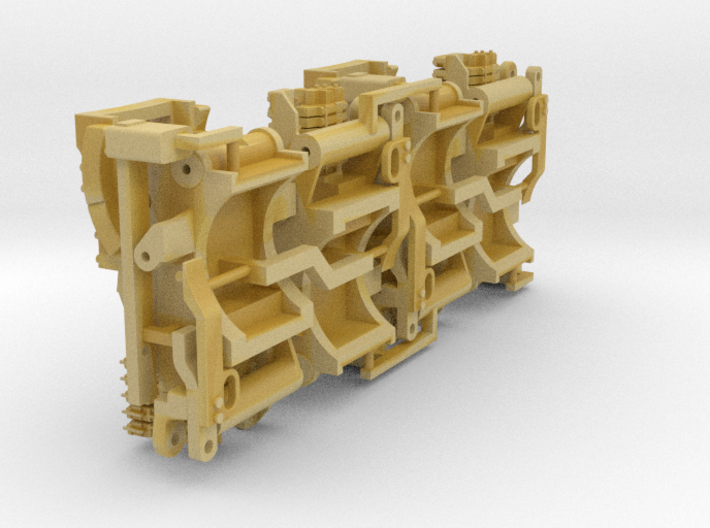 (4) GREEN 2014 &amp; NEWER ROW-CROP TRACTOR REAR ENDS 3d printed