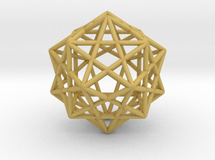 Star Faced Dodecahedron 3d printed