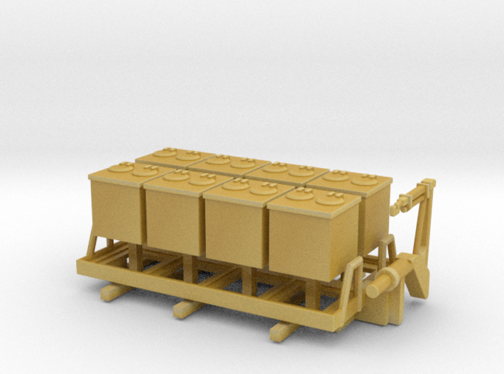 1:120 Aufbau für LKW IFA W50 Müllcontainer Typ 1 3d printed