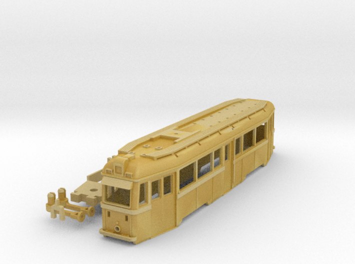 UV Tram From Budapest in 1:160 3d printed 