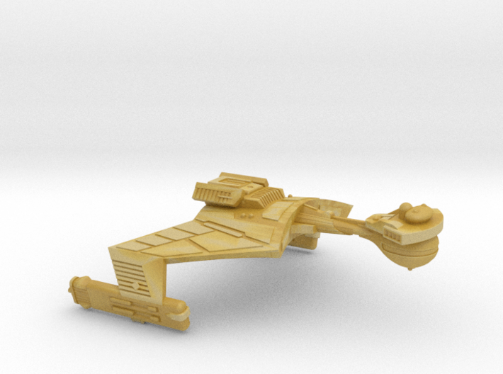 3788 Scale Klingon SD7K Strike Cruiser WEM 3d printed