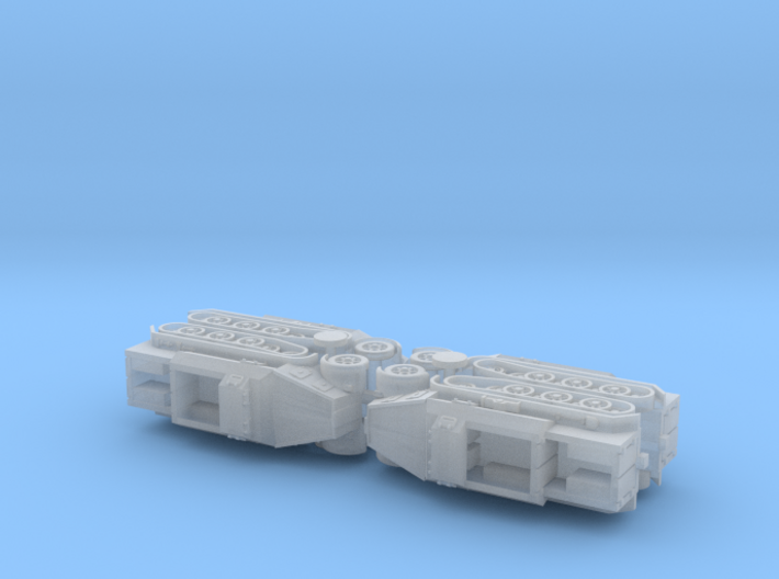 Armored sd.Kfz. 7 8to Prime Mover 1/285 6mm 3d printed