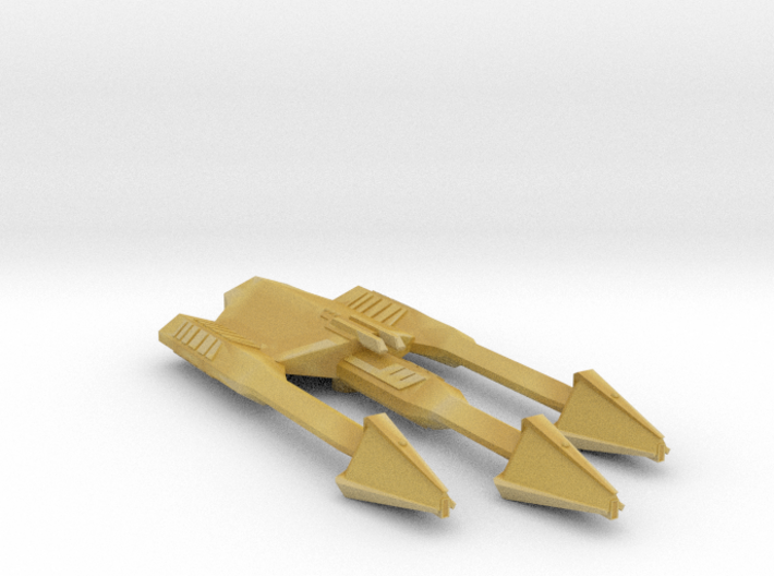 3788 Scale Ymatrian Double-Axe Command Cruiser MGL 3d printed