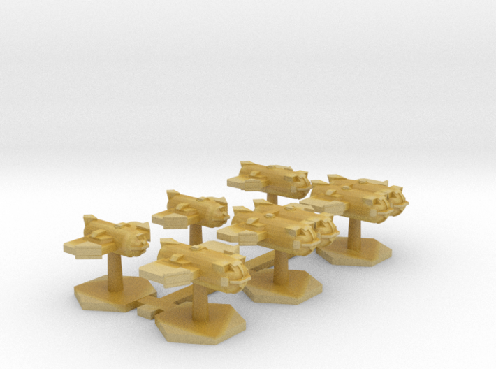7000 Scale Probr Fleet Builder Collection MGL 3d printed 