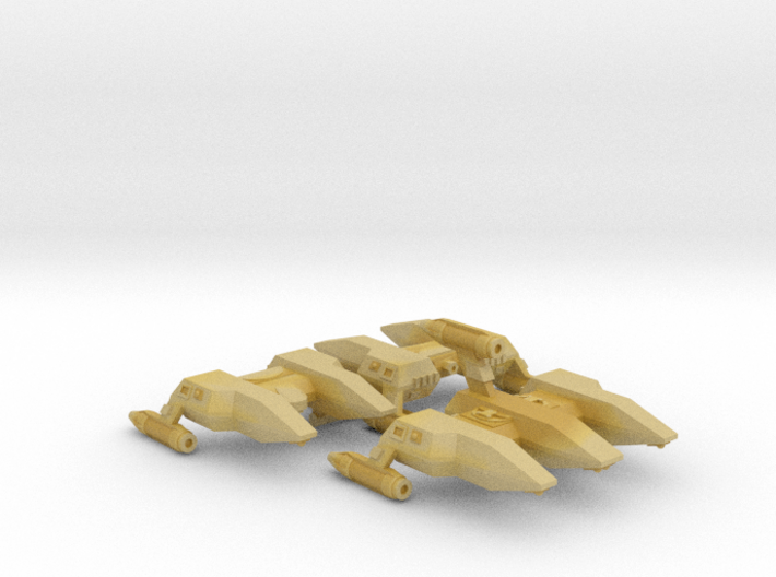 3125 Scale LDR MP and Police Corvettes (3) CVN 3d printed