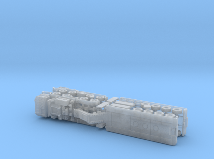 Faun SLT 50-2 Elefant Tank Transporter 1/220 3d printed