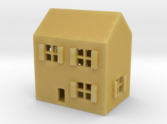 1/700 Town House 1 3d printed